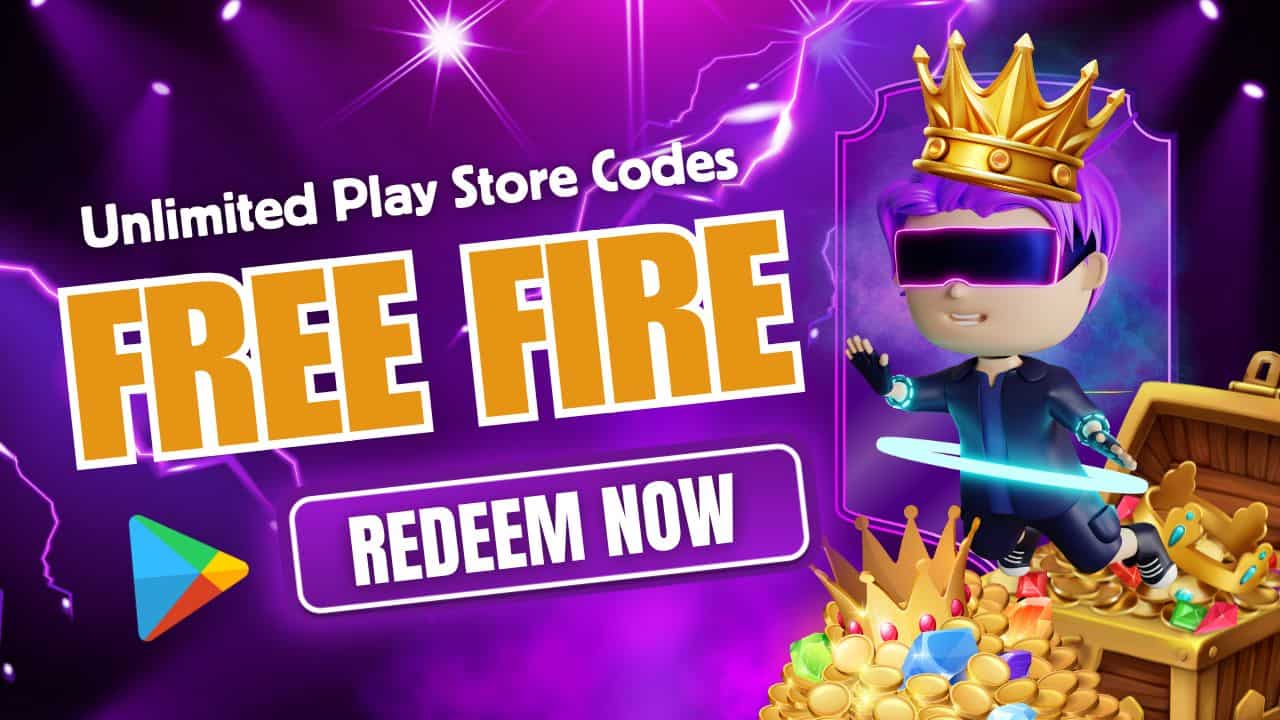 Free Fire Max Google Play Redeem Codes Free Fire Max Google Play redeem codes