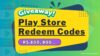 Google Play Store Free Redeem Code Today