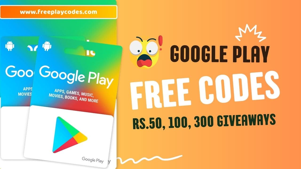 Redeem Codes for Google Play Free Redeem Codes for Google Play