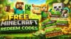 Minecraft Free Redeem Codes