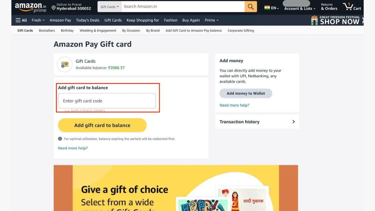 Amazon Promo Code Today India