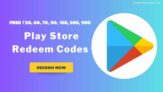 Free Redeem Code Google Play ₹20, 60, 70, 90, 150, 500, 900