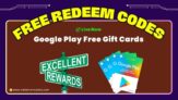 100% Active Free Redeem Codes for Google Play: Get New Codes Every Hour!
